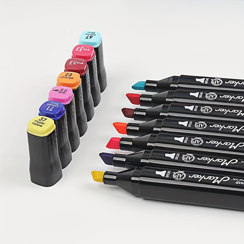 Black Fabric Markers Permanent for Clothes: Dual-Tip Fabric Marker