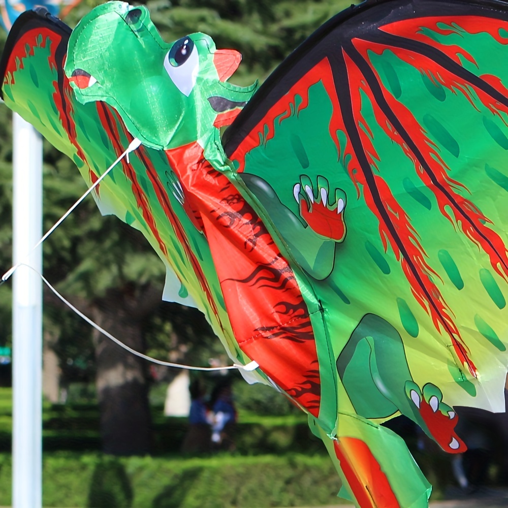 Cerf-volant dragon vert enfant CIM - MaloJouets