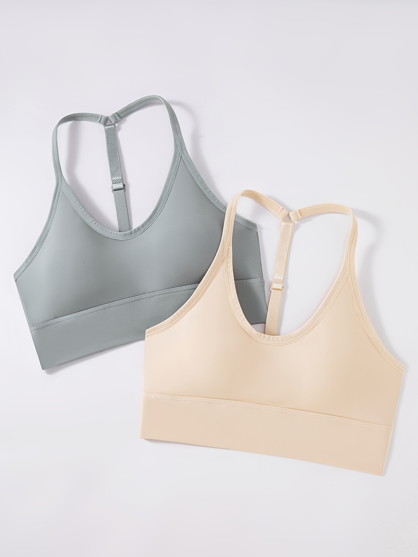 Seamless Halter Sports Bras Comfy Breathable Yoga Fitness - Temu