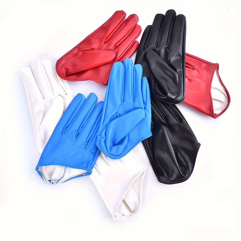 5-Finger Half Glove  Gloves fashion, Half gloves, Fashion