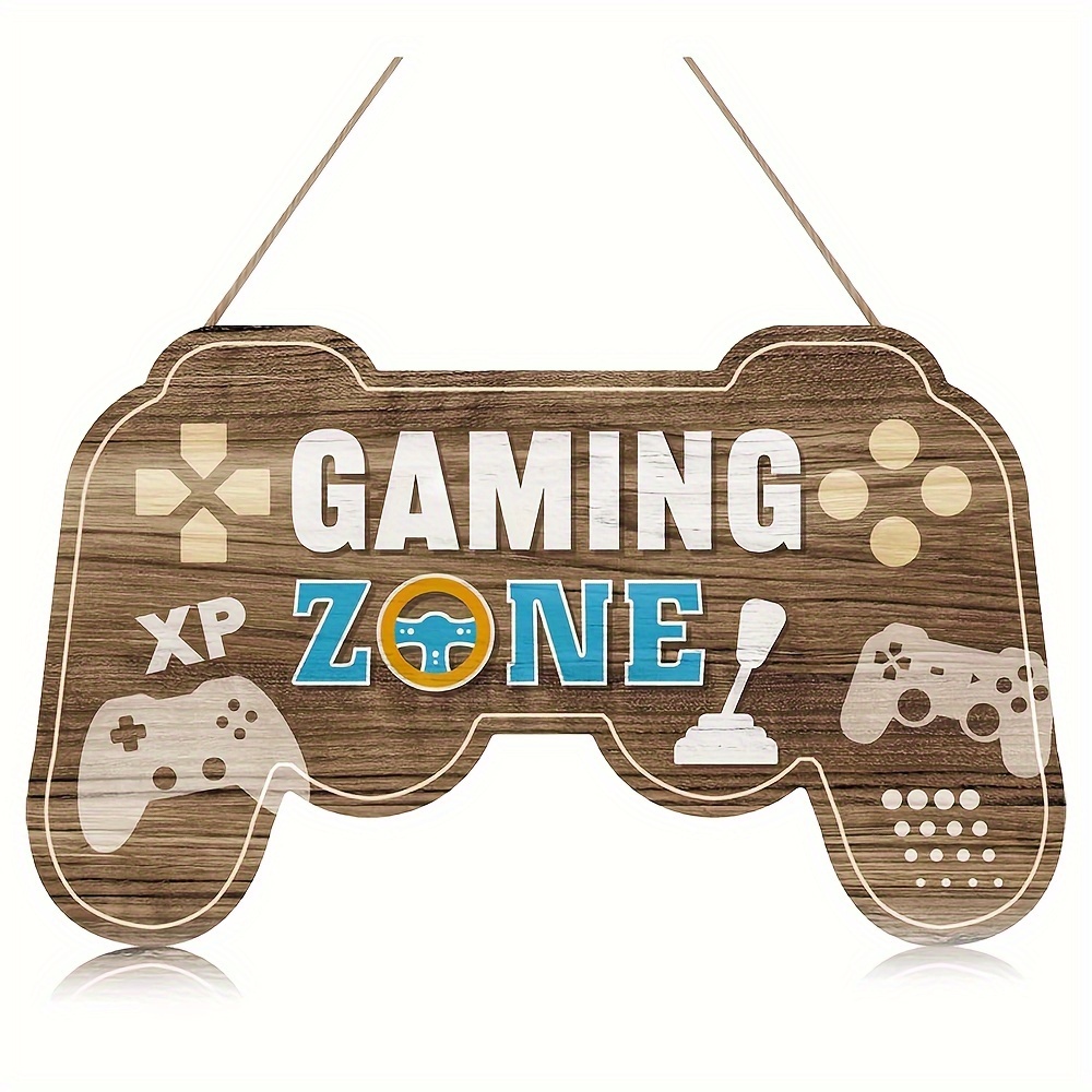 Game Zone, Controller Gamer, Metal Wall Art, Gift, Gamer Room, Decor Gaming,  Decor Interior, Decoration Gamer, Decor Wall Hanging, Dxf, Svg 