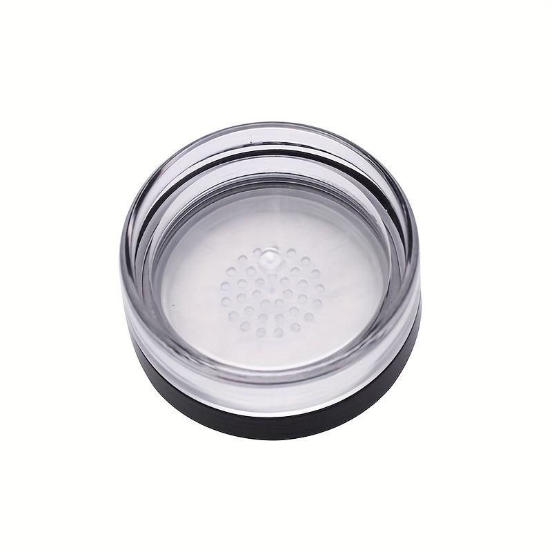 50g Plastic Empty Loose Powder Pot With Sieve Cosmetic Makeup Jar Container