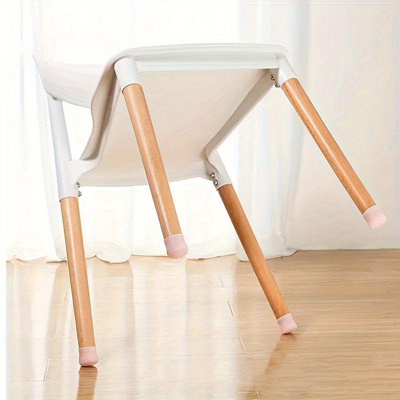 Couvre-pieds de chaise - 16 pièces - Protecteur de plancher - Anti-rayures  - Feutre