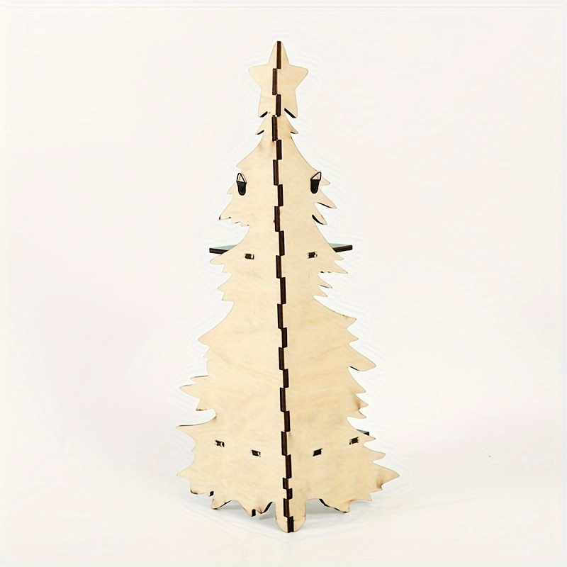 Décoration de Noël étagère sapin en fer 101x46x42cm