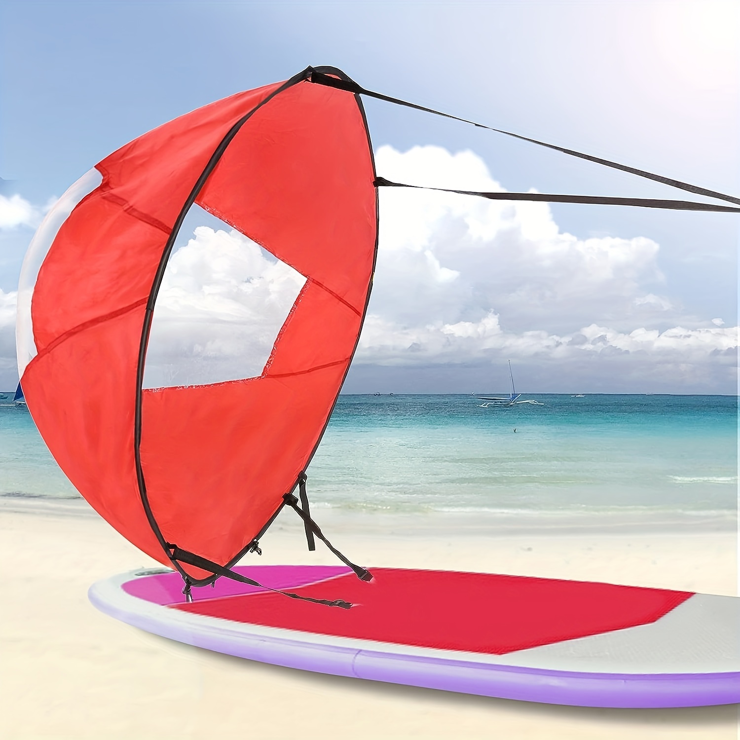 Wind Sail Kayak Canoe Accessories Paddle Board Sail, Foldable Kayak  Downwind Sail, Paddle Board Sail Sup Instant Popup Wyz15156 - China Paddle  Board Sail and Foldable Kayak Downwind Sail price