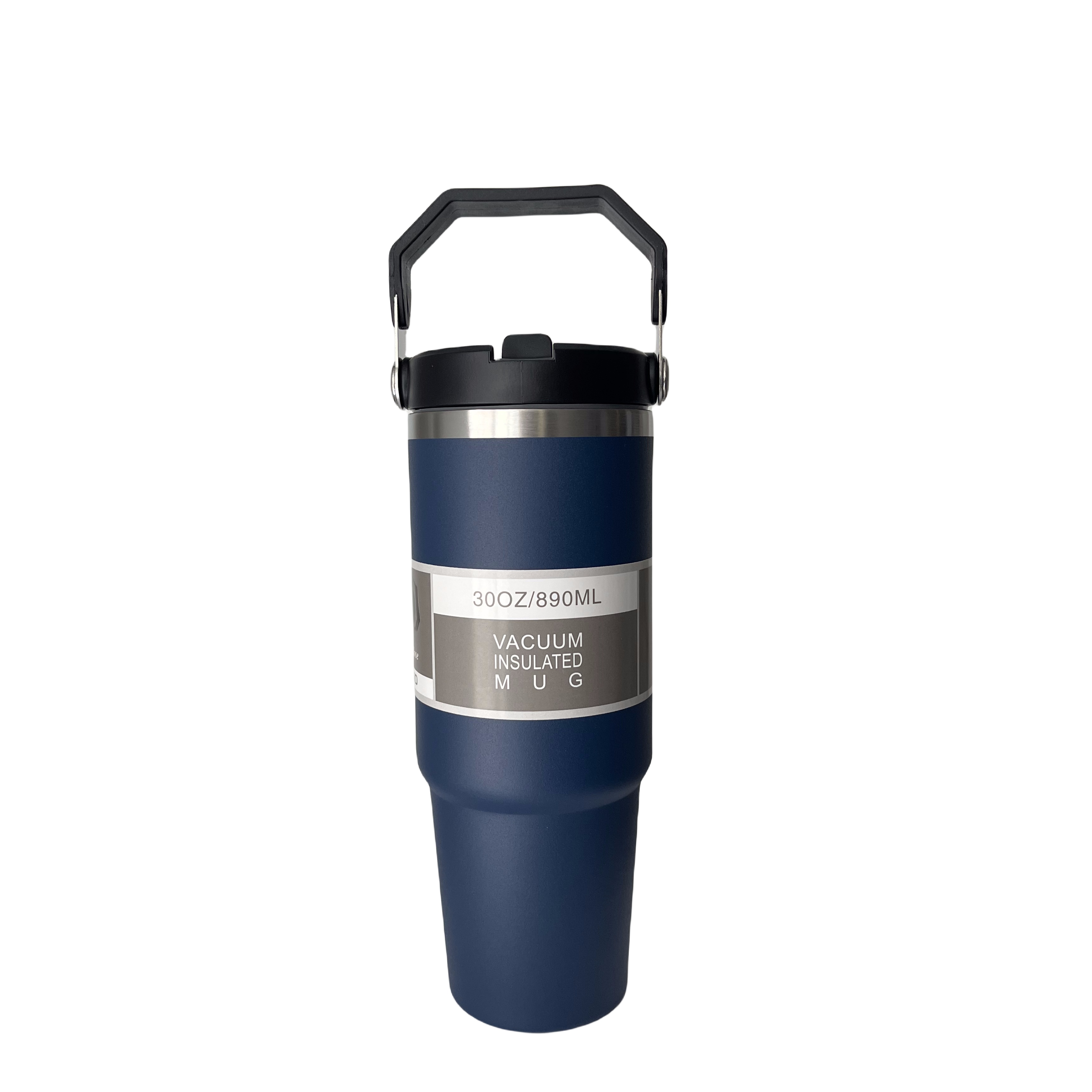 30oz Navy Insulated Water Bottle