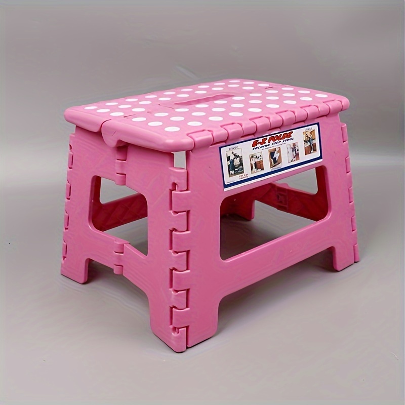 Portable Foldable Stool Plastic Stool For Trains Camping Picnic