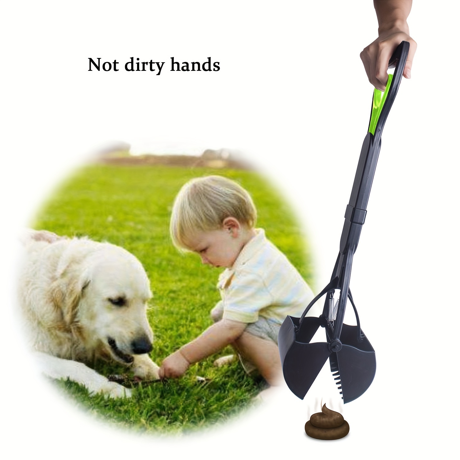 Dog Pooper Scooper Bag Attached | Cleaning Pick Pet Pooper Scooper - Pet  Pooper - Aliexpress
