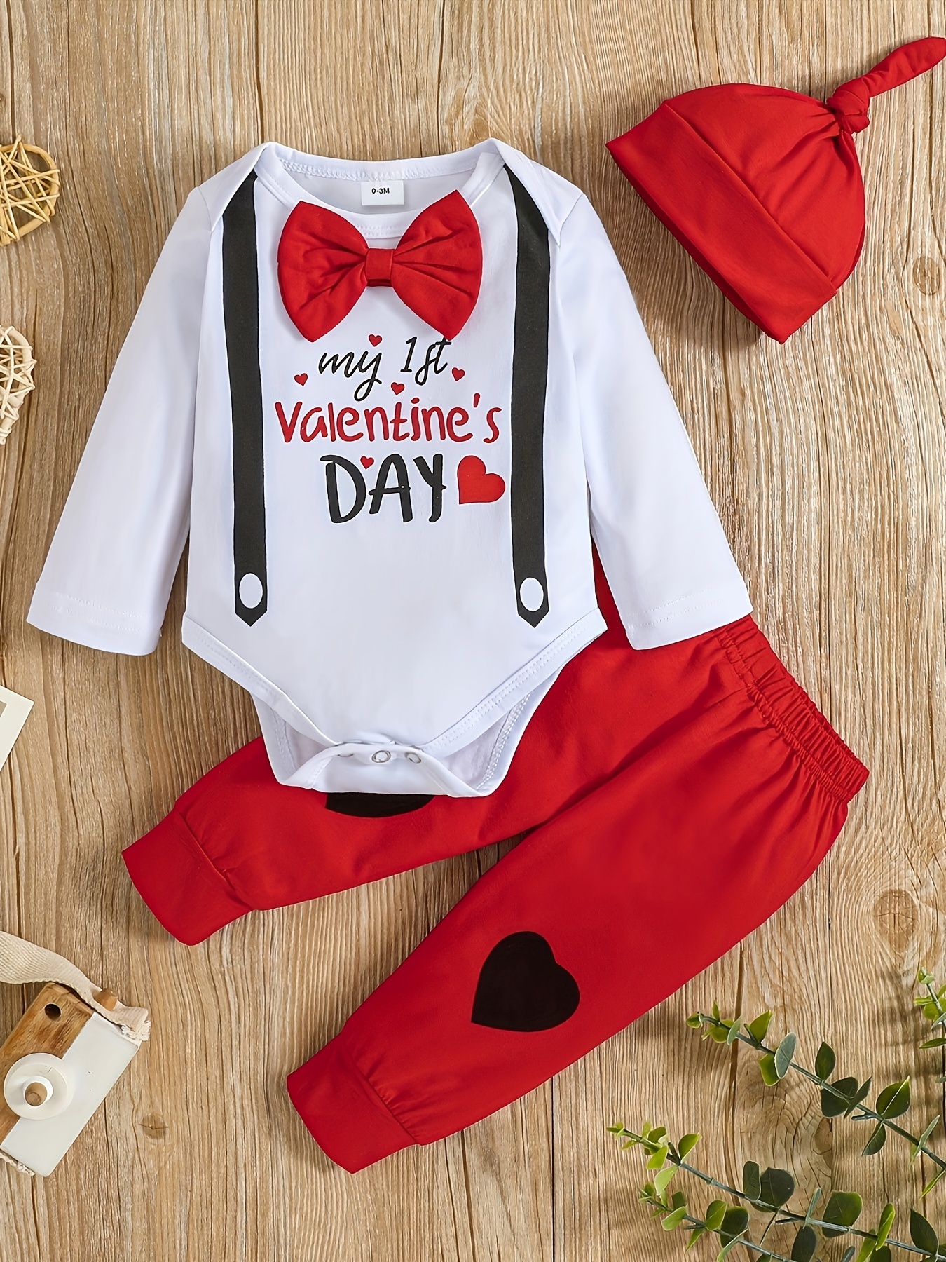 valentines baby outfit boy