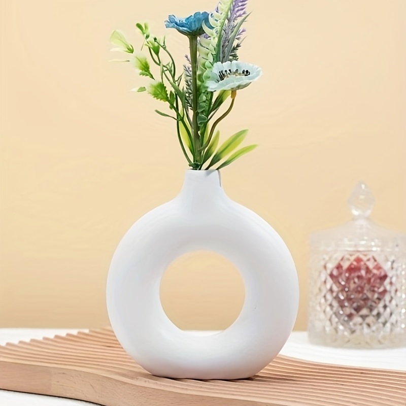 1pc Vase En Verre Fixé Mur Boule Coeur Hexagone Fleur Cône - Temu Canada