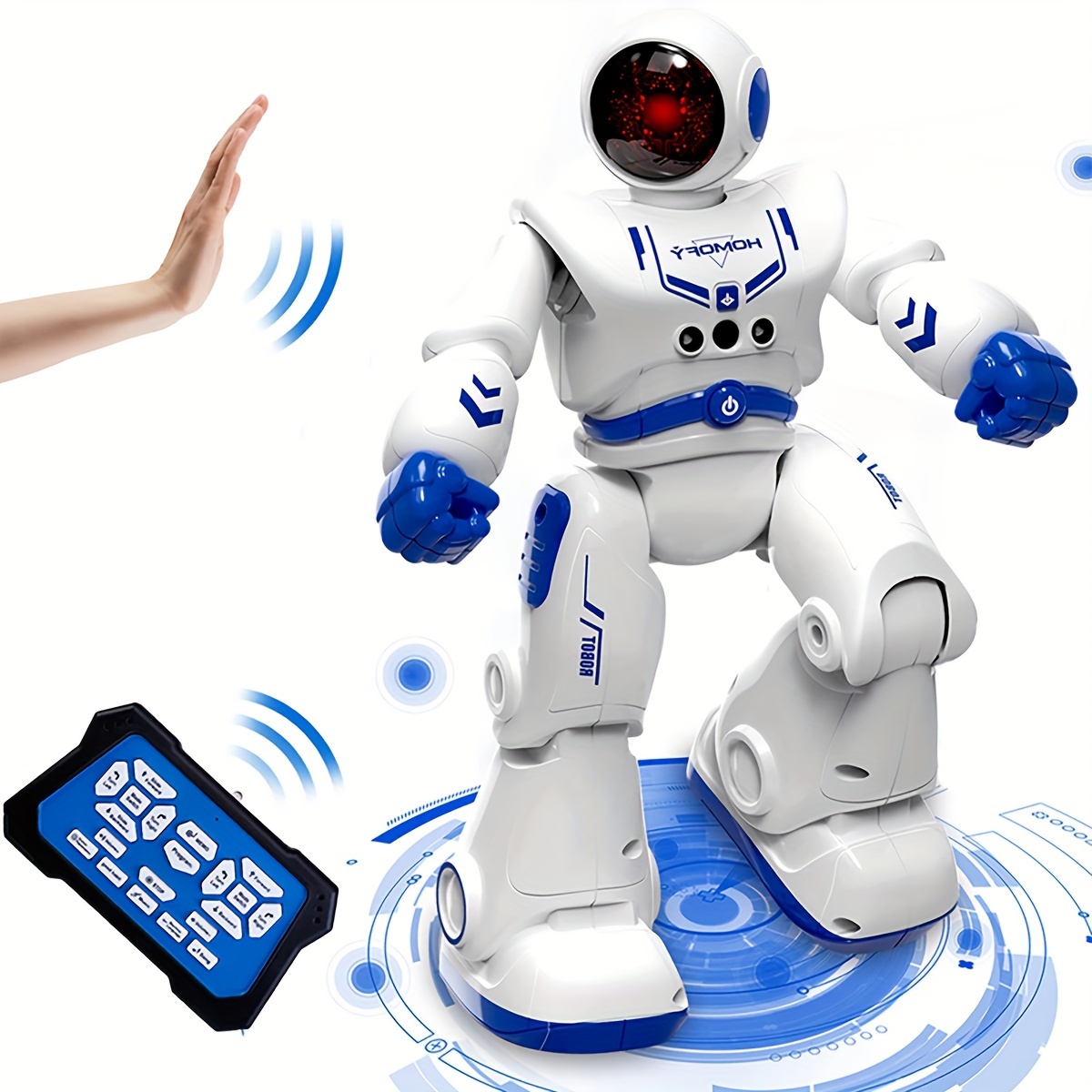 Intelligent Robot Multi-function USB Charging Children's Toy Dancing Remote  Control Gesture Sensor Toy Kids Birthday Gifts