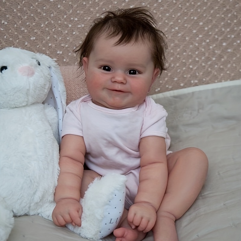 19 Inch Reborn Babies Doll Realistic Bebe Reborn Realista Soft Silicone  Vinyl Toys For Girls Baby Toys For Child Birthday Gift