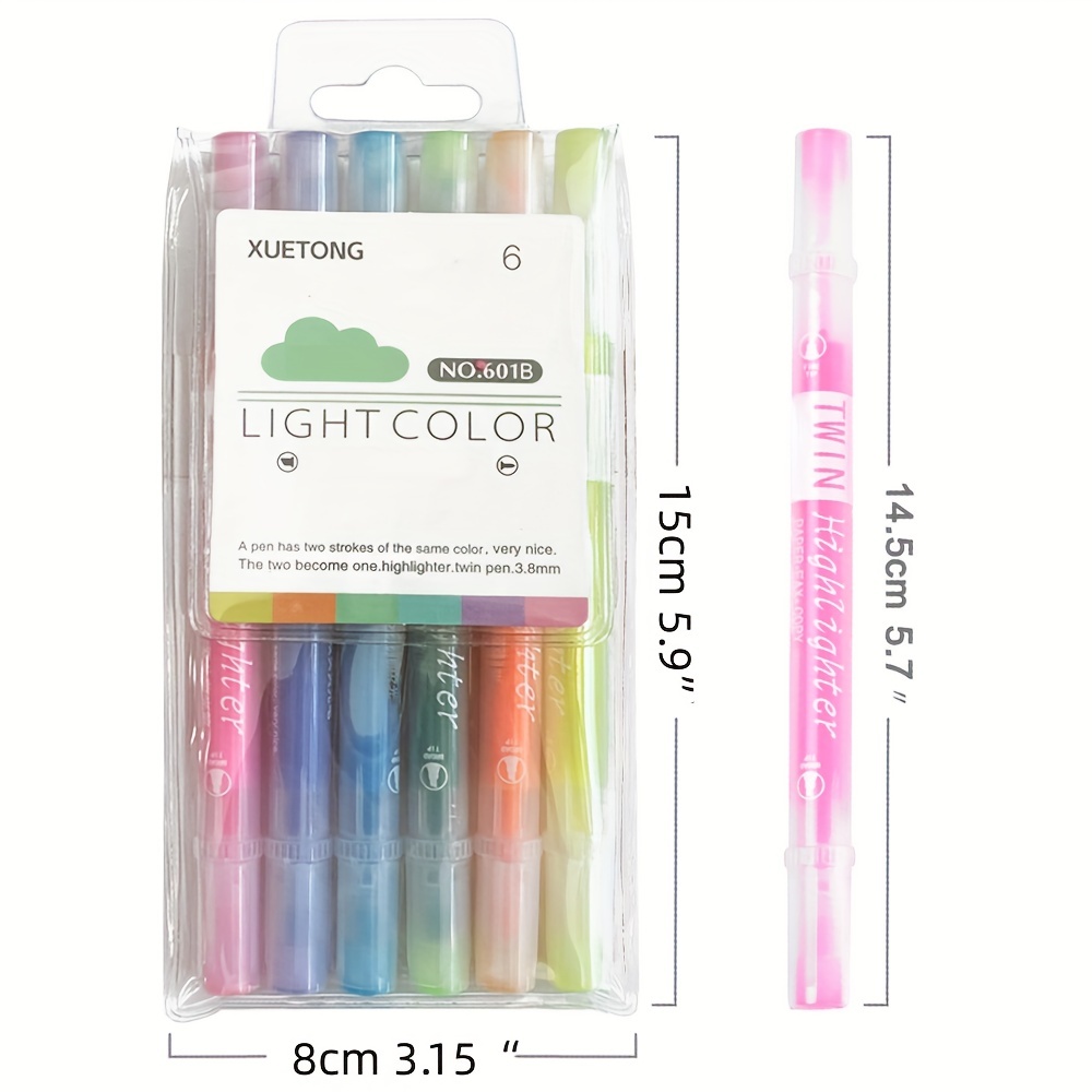 HANKU Pastel Highlighters Set, 24 Unique Retro Colors, Highlighters  Assorted Colors, Quick Dry Dual tip and Fine Tip No Bleed Highlighter  Markers for Bible Journals Planners Books Notes - Yahoo Shopping