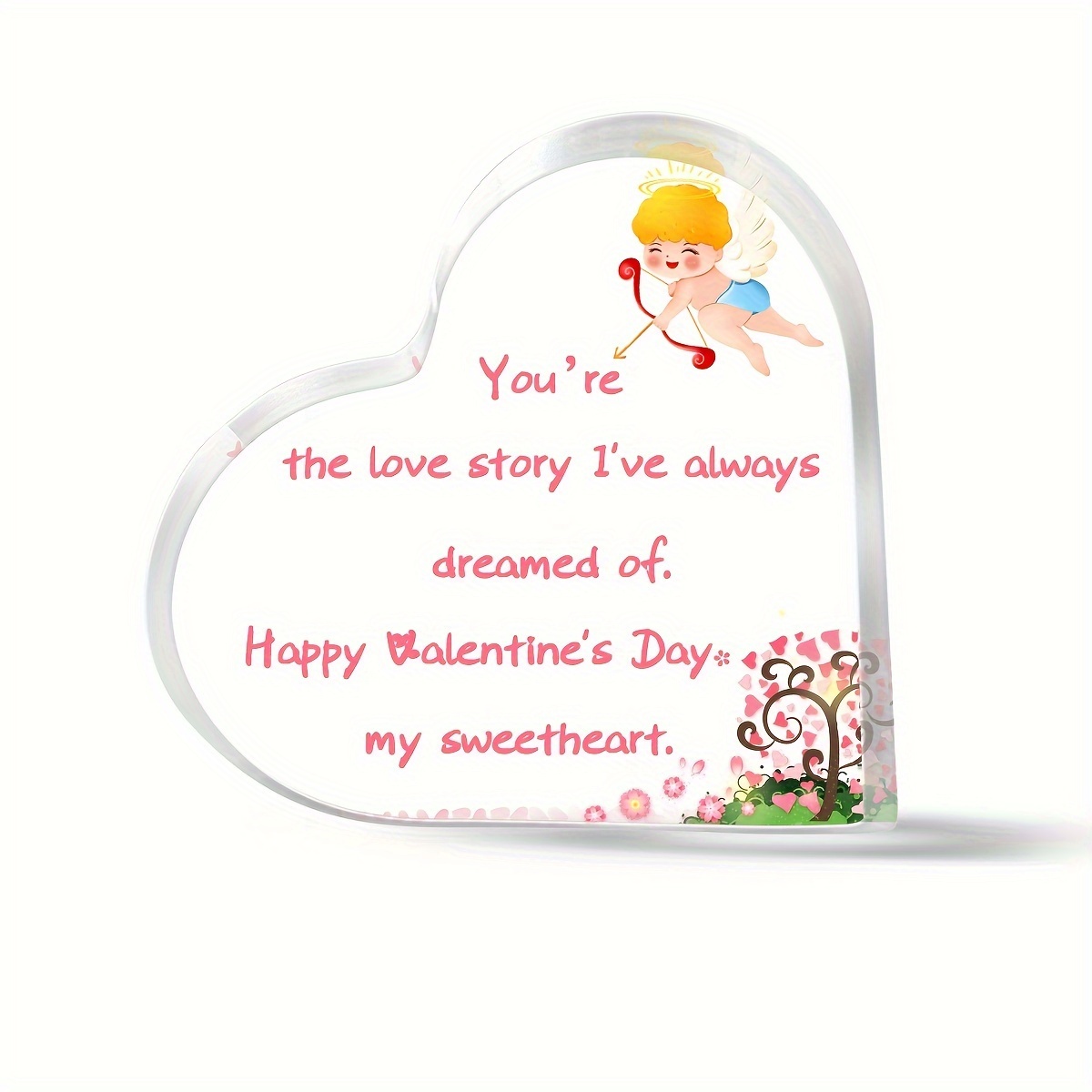 Acrylic Heart Plaque gifts For Boyfriend Boyfriend Birthday - Temu United  Arab Emirates