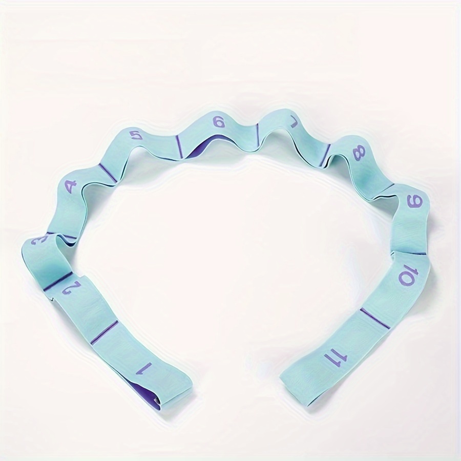 Digital Yoga Stretching Rope Solid Fitness Resistance Rope