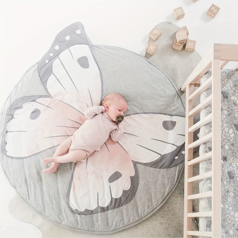 Cute Animal Crawling Blanket for Kids Room Decor