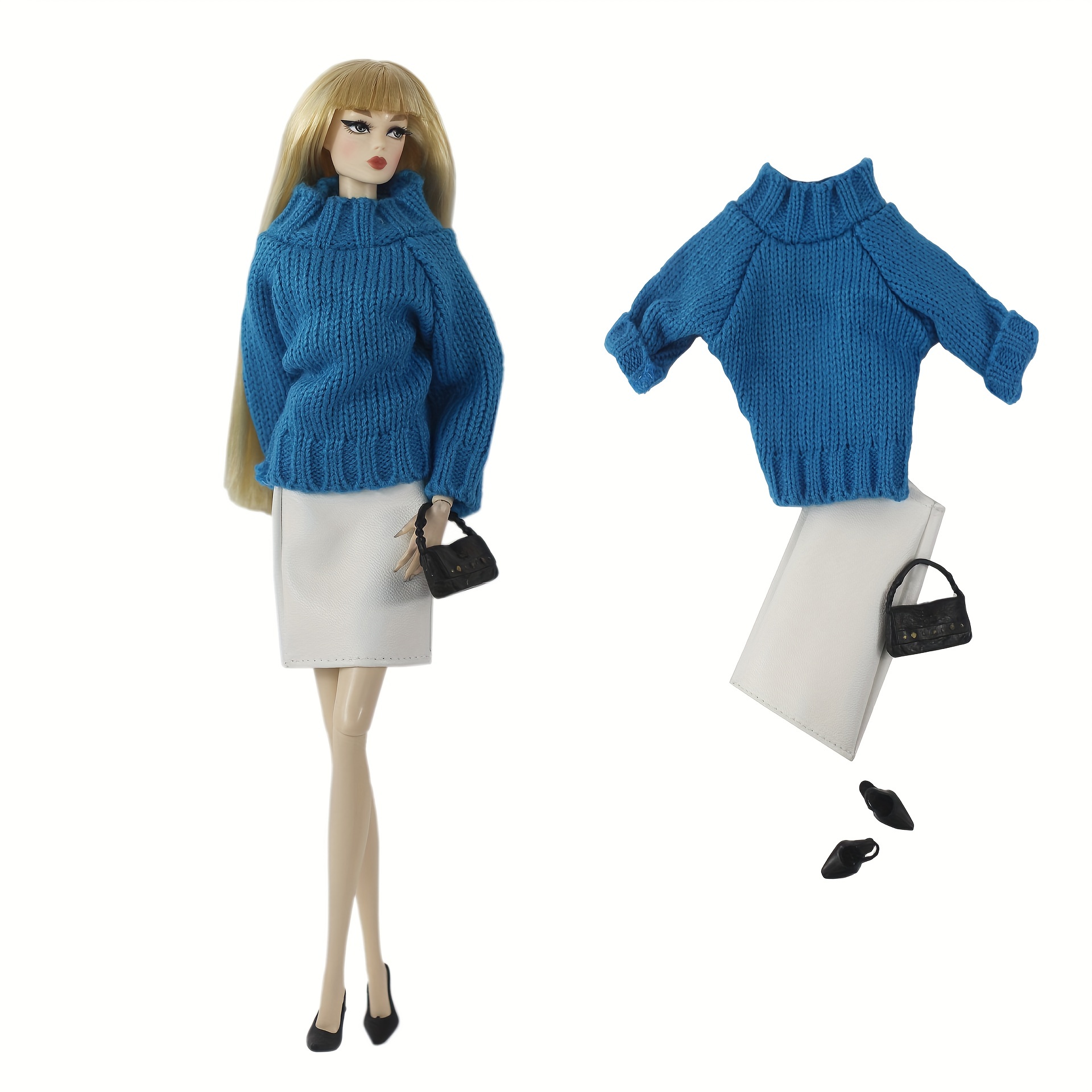 Doll Dress Outfit Modern Wear Casual Clothes For Barbie Office Lady 1/6  Toys