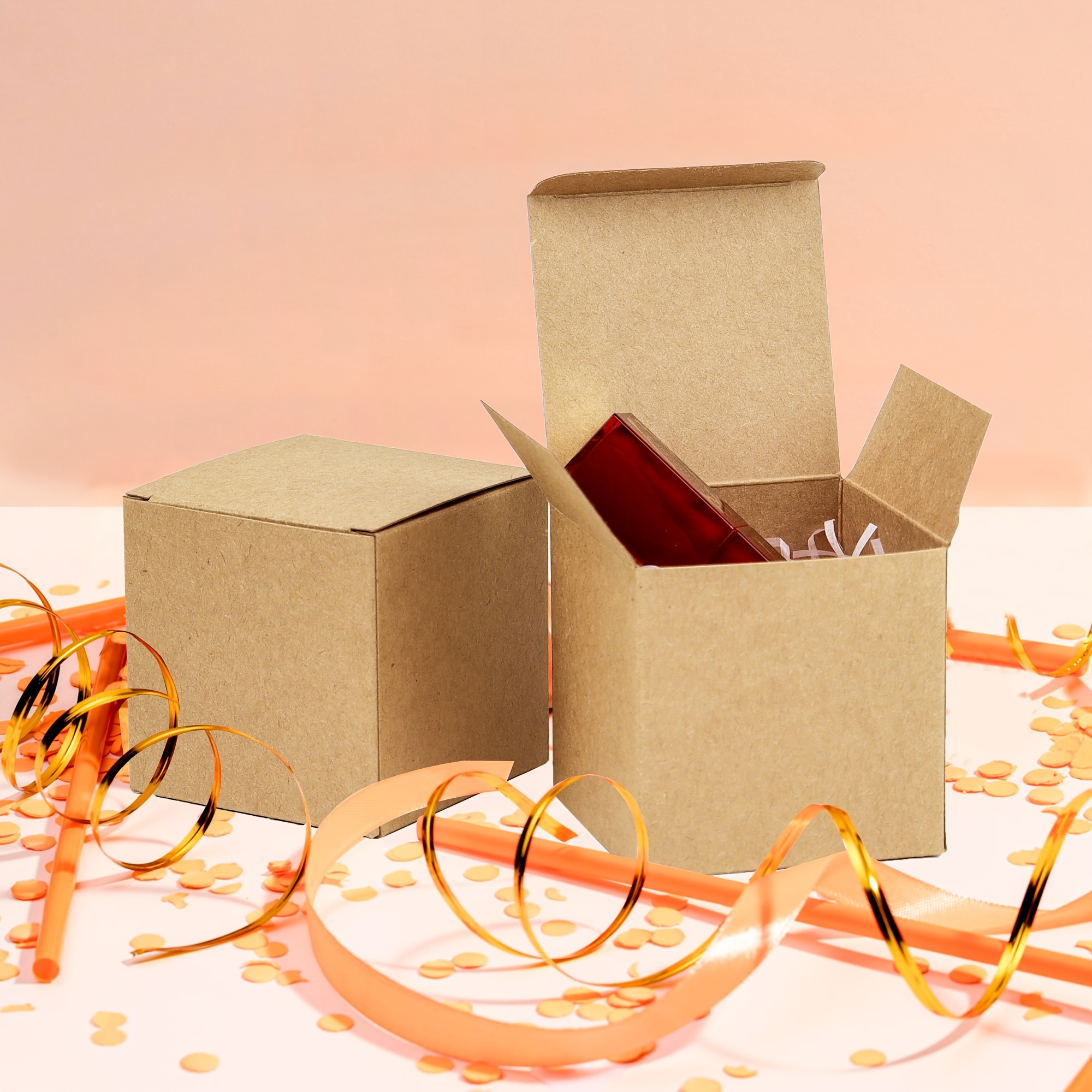 Cajas de envío mate negras, Cajas de embalaje de cartón, Cajas de regalo  mate pequeñas, Ideal para joyas o favores de boda