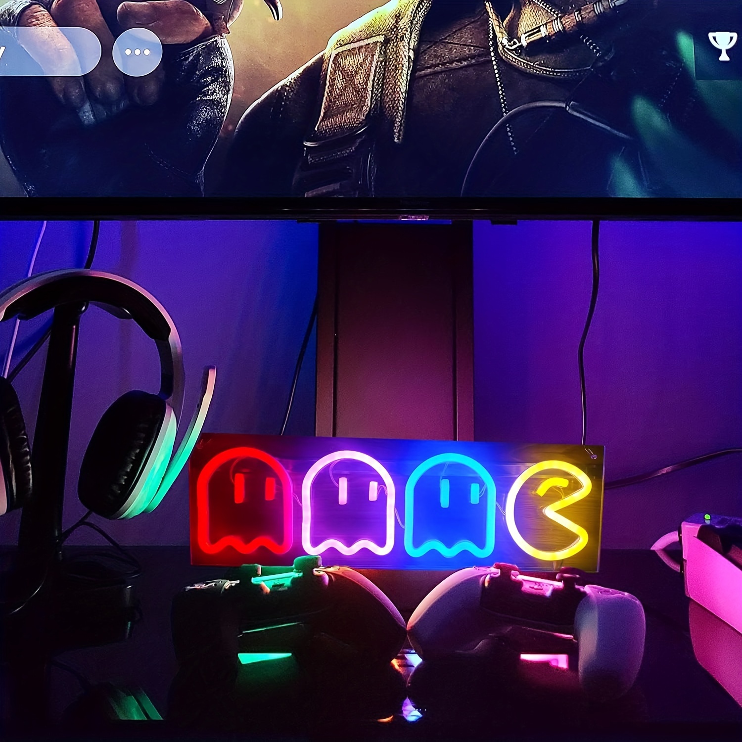 Panneau LED  Déco Gaming