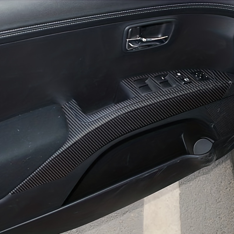 Für Outlander 5095.24-5107.94 Cmterior Central Control Panel Türgriff 3D 5D  Kohlefaser Aufkleber Decals Car Styling Zubehör