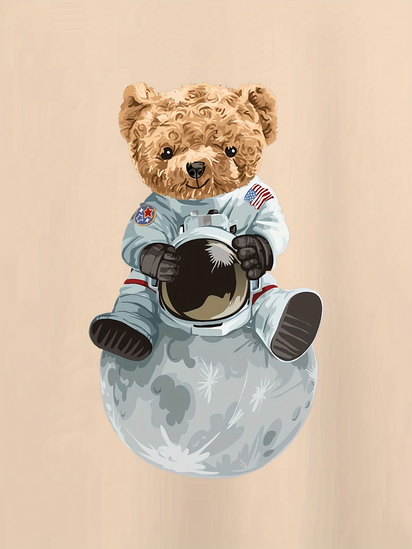 Oso discount astronauta peluche