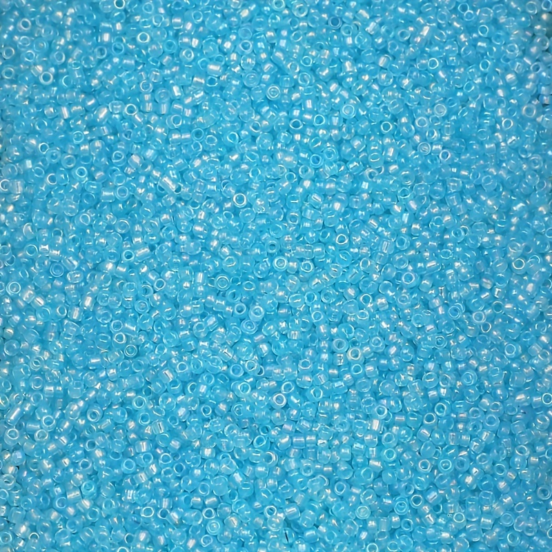 Colorful AB Plated Glass Seed Beads for Handmade Jewelry