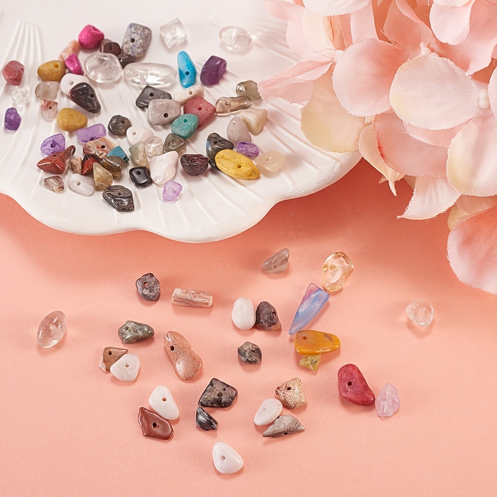 Gemstones for Kids Arts and Crafts, Loose Gemstones Craft Supplies Gems  Coloured Jewellery 100g 