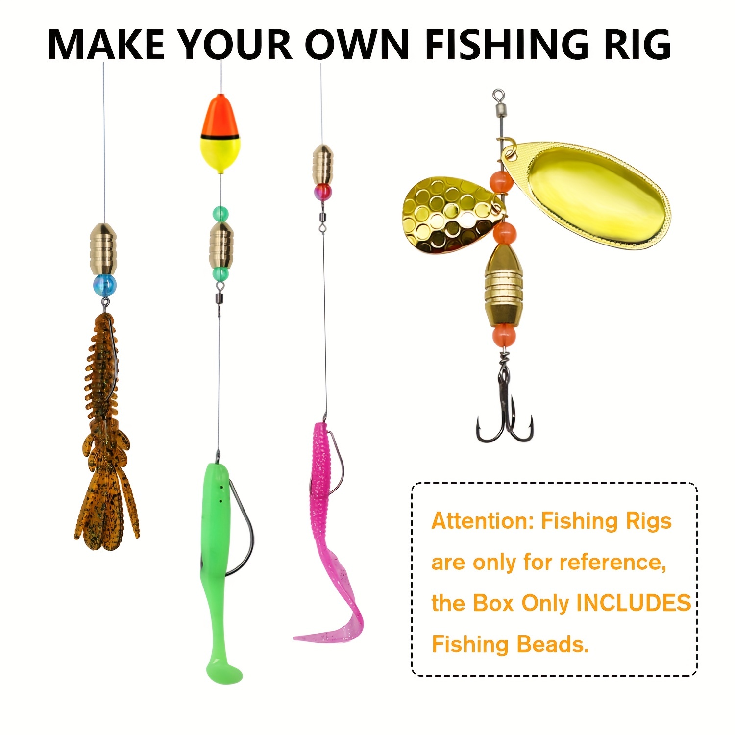Dovesun Soft Rubber Fishing Beads Fishing Accessories - Temu Australia
