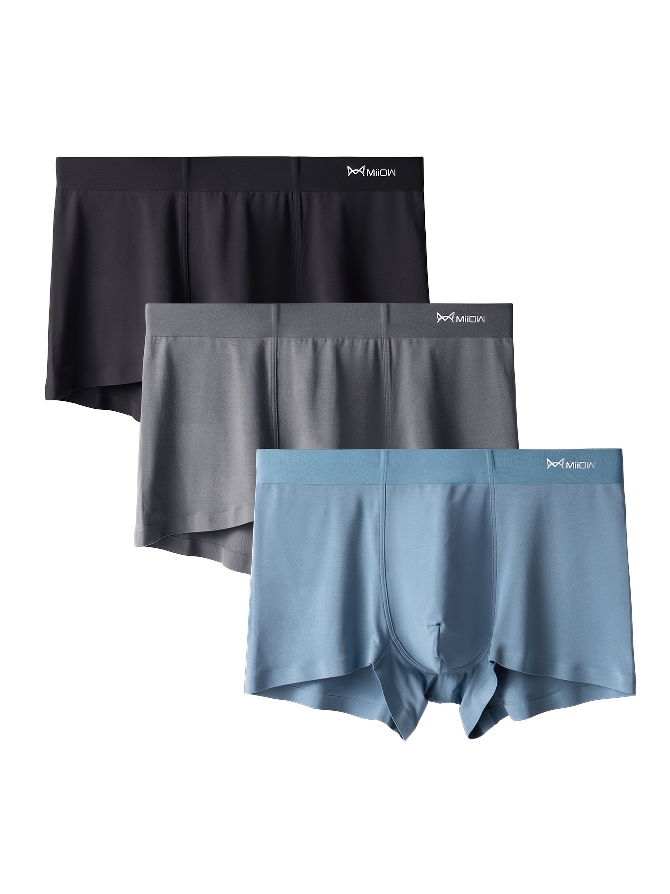 Men's Ice Silk Cool Underwear Ultra Thin Breathable Quick - Temu