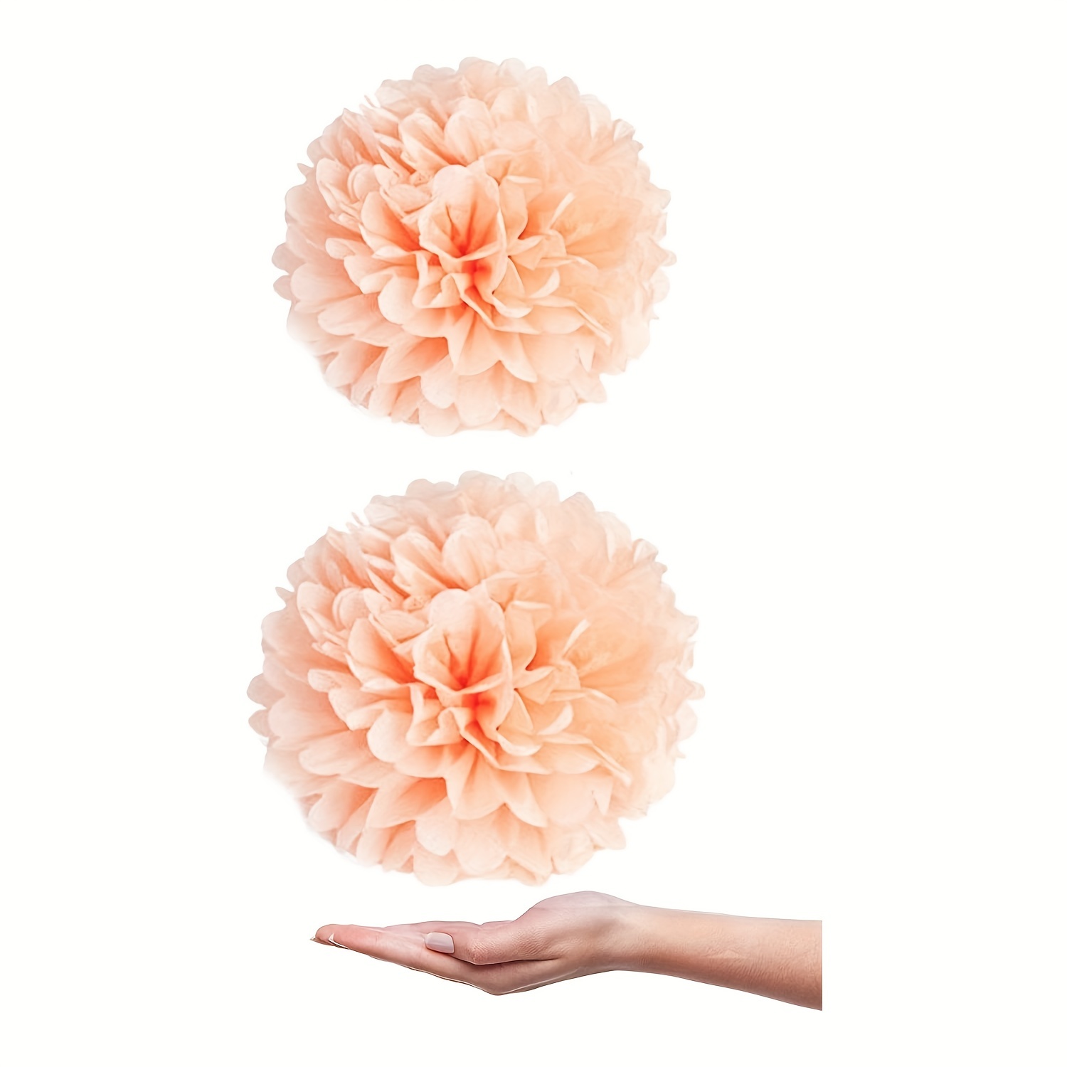 16/32pcs Pom Pom Di Carta, Fiori Di Carta, Decorazioni Floreali Colorate, Fiori  Di Carta Pom Pom Di Tessuto Per Matrimonio Compleanno Doccia Party Home  Decor - Temu Switzerland