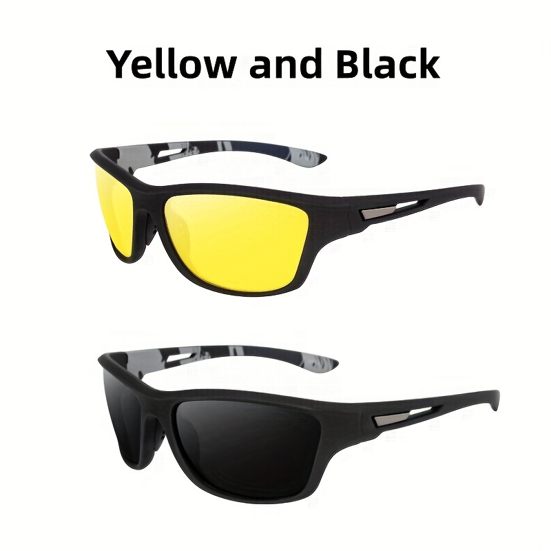 Gafas de sol polarizadas de gran tamaño para hombre y mujer, que se ajustan  sobre gafas graduadas para conducir, pescar, ciclismo, etc. Protección