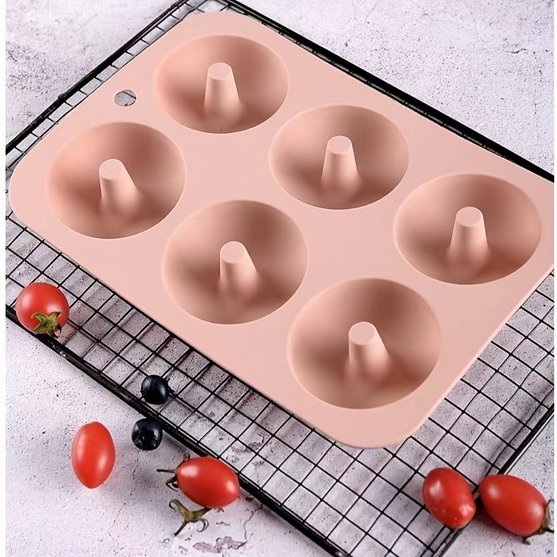 1pc Random Color Silicone Donut Mold