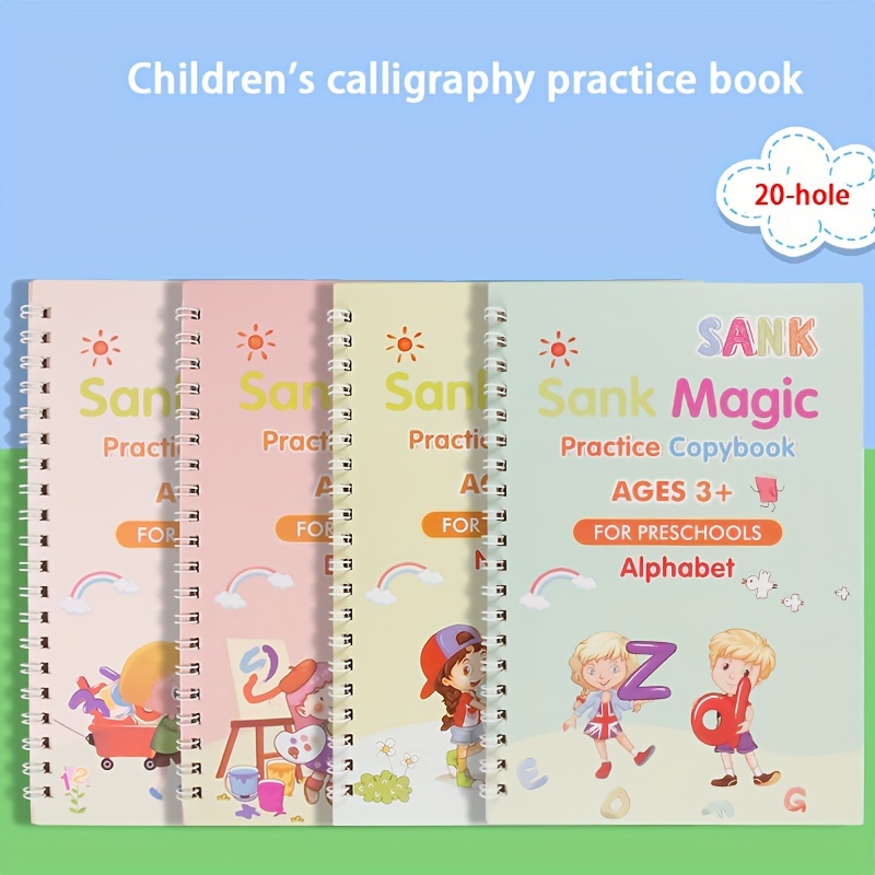All German version of children's magical groove calligraphy board