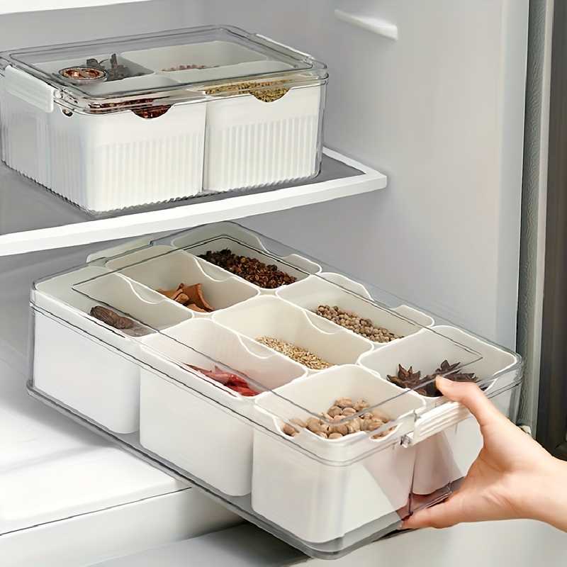 Multi-Functional Fresh-Keeping Food Storage Containers for Fridges