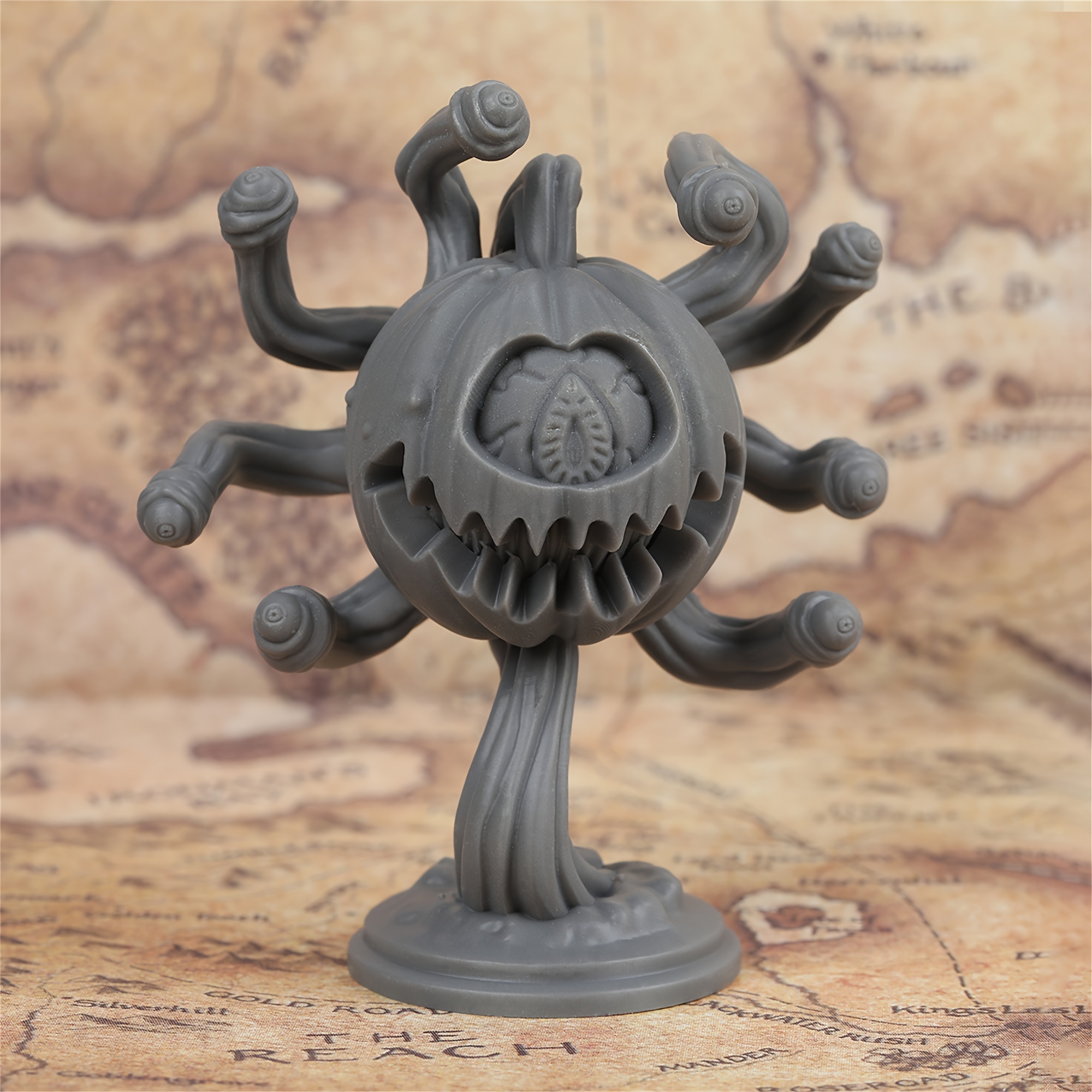 Halloween Pumpkin Beholder Miniatures Halloween Table Decor - Temu