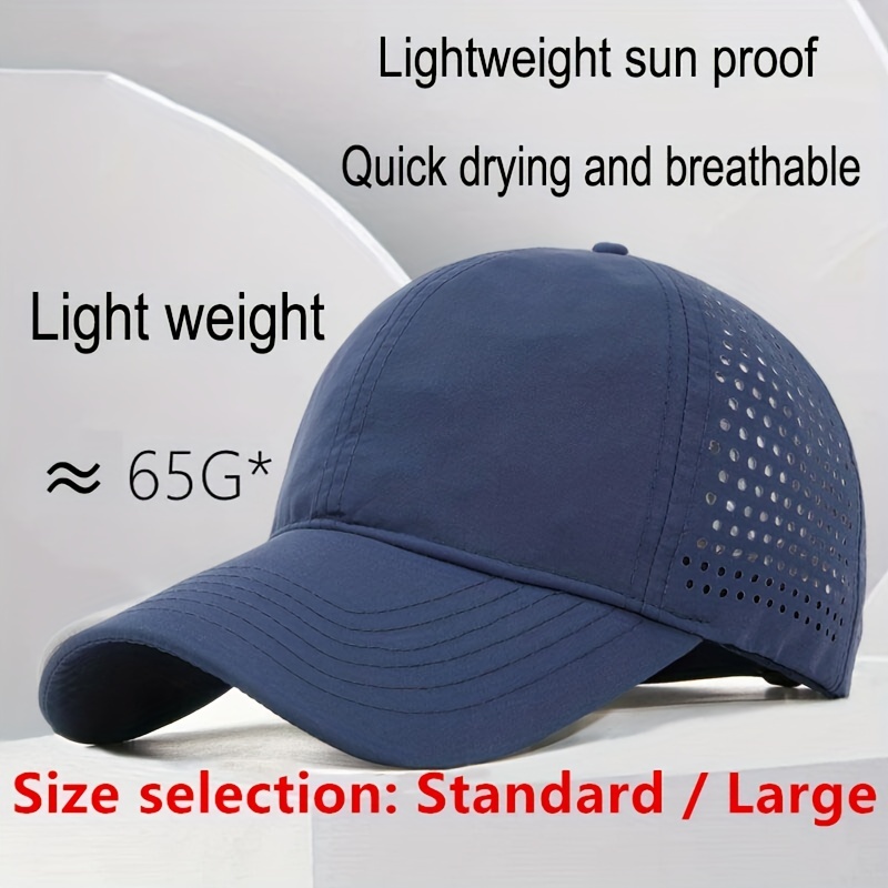 1pc Quick Drying Hat Outdoor Hat Mens Summer Thin Breathable