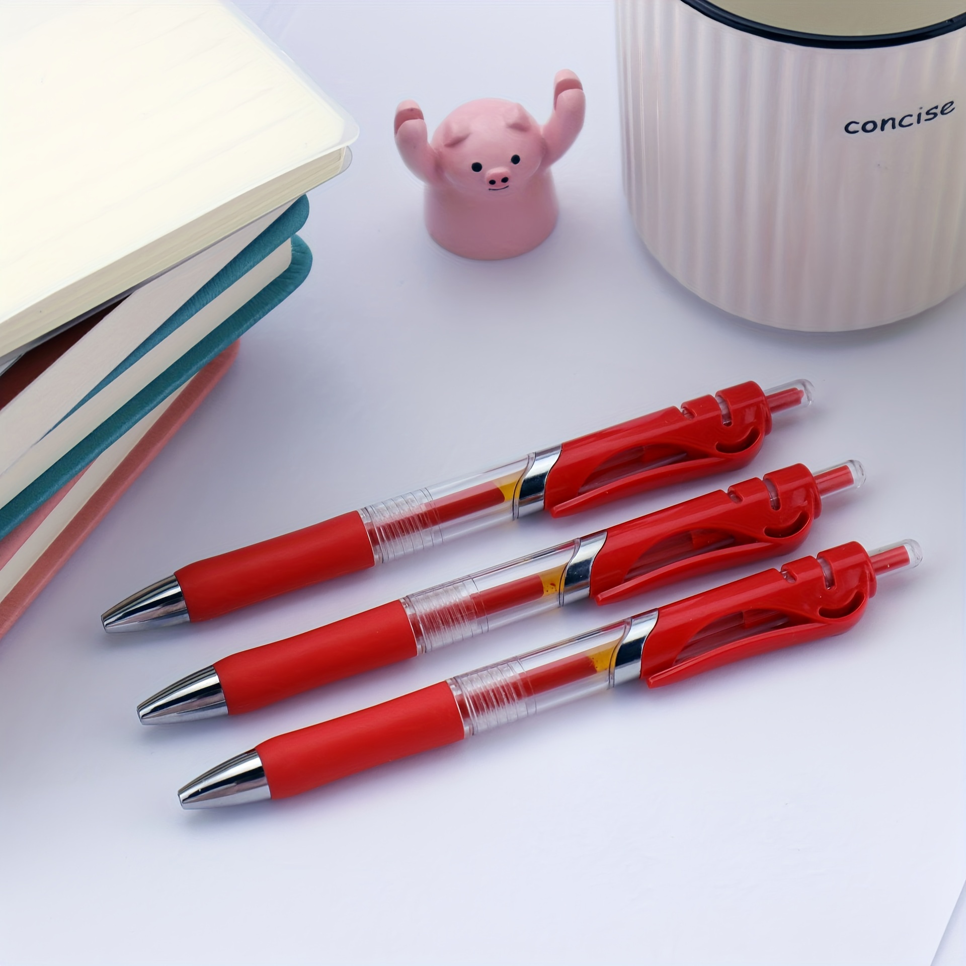 3d Ink Gel Pen Set Medium Bullet Tip 12 Colors Of Ink - Temu