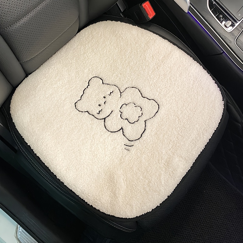 Winter Car Seat Cover Soft Warm Plush Car Seat Cushions Universal