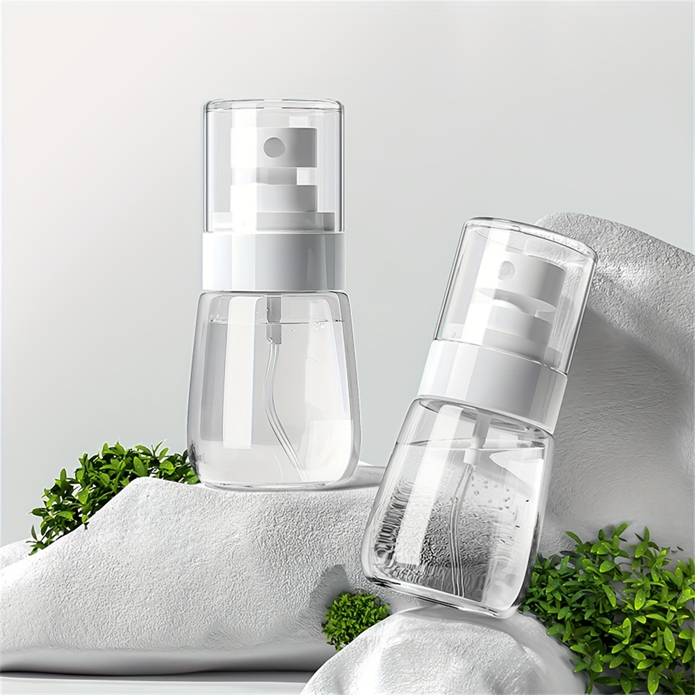 Small Refillable Clear Plastic Spray Bottles Perfect For - Temu