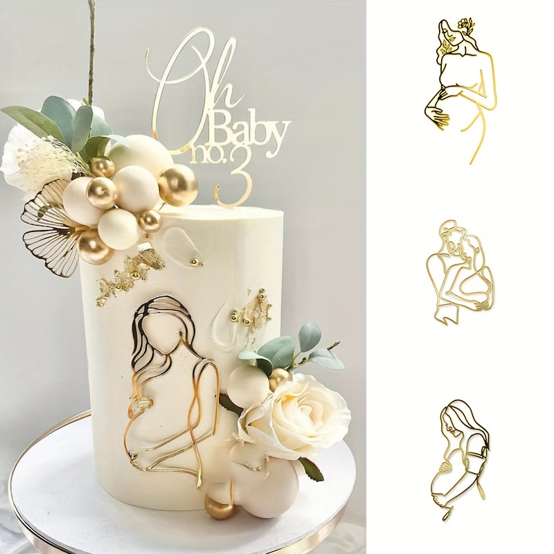 Golden Oh Baby Cake Topper Baby Party Cake Decoration Baby - Temu New  Zealand