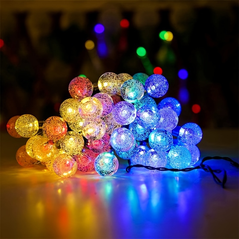 solar bauble lights