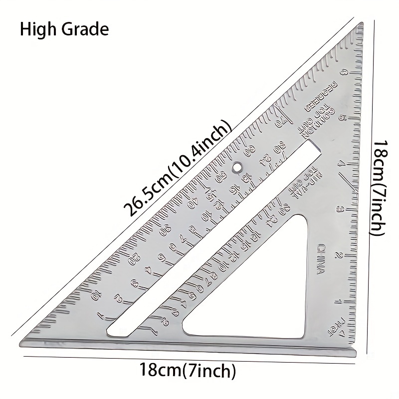 construction triangle ruler