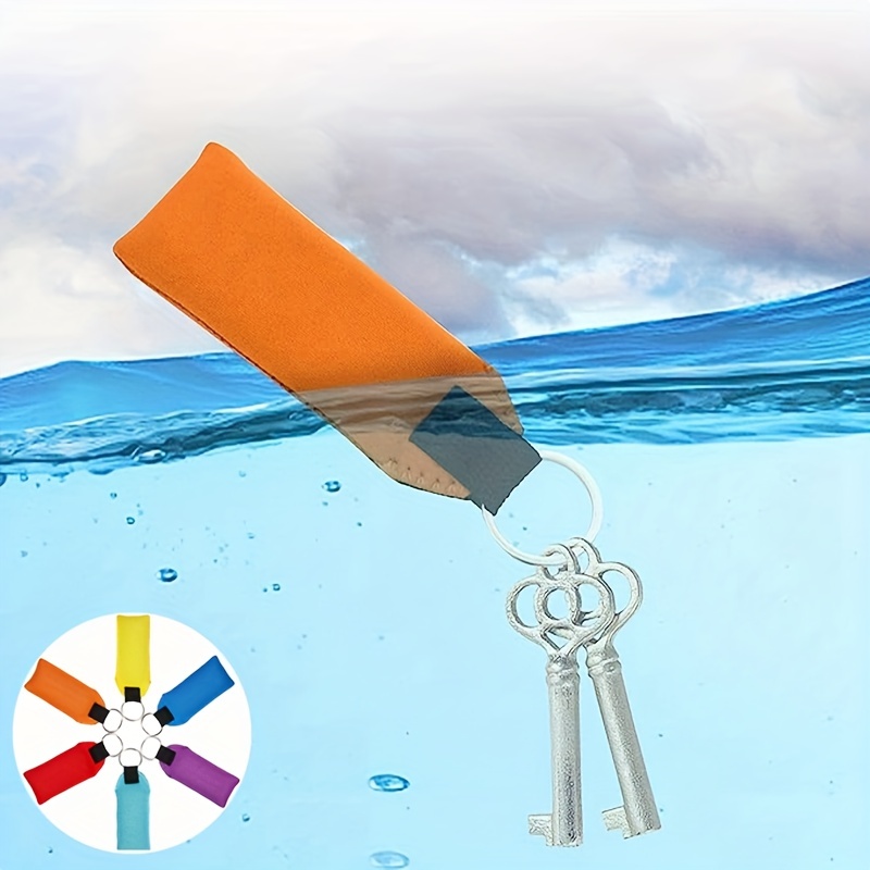 

Floating Keychain For Diving Swimming Fishing, Buoyancy Ship Floating Key Chain For Water Sports
