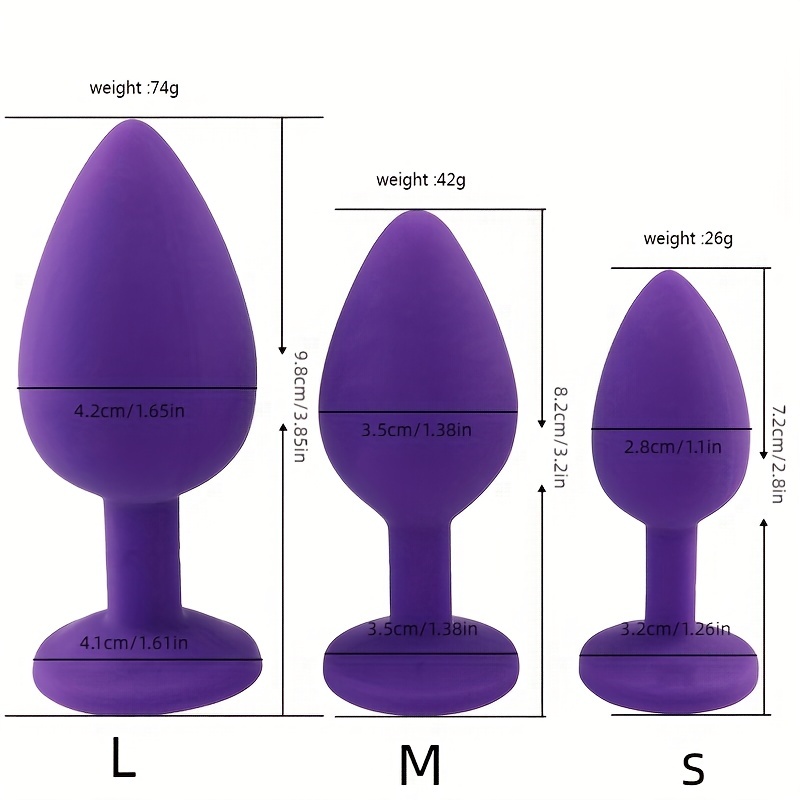 Unisex sexy silikonové plyšové hračky masážní anální kolík sexuální nástroj pro potěšení z orgasmu pro muže ženy 4