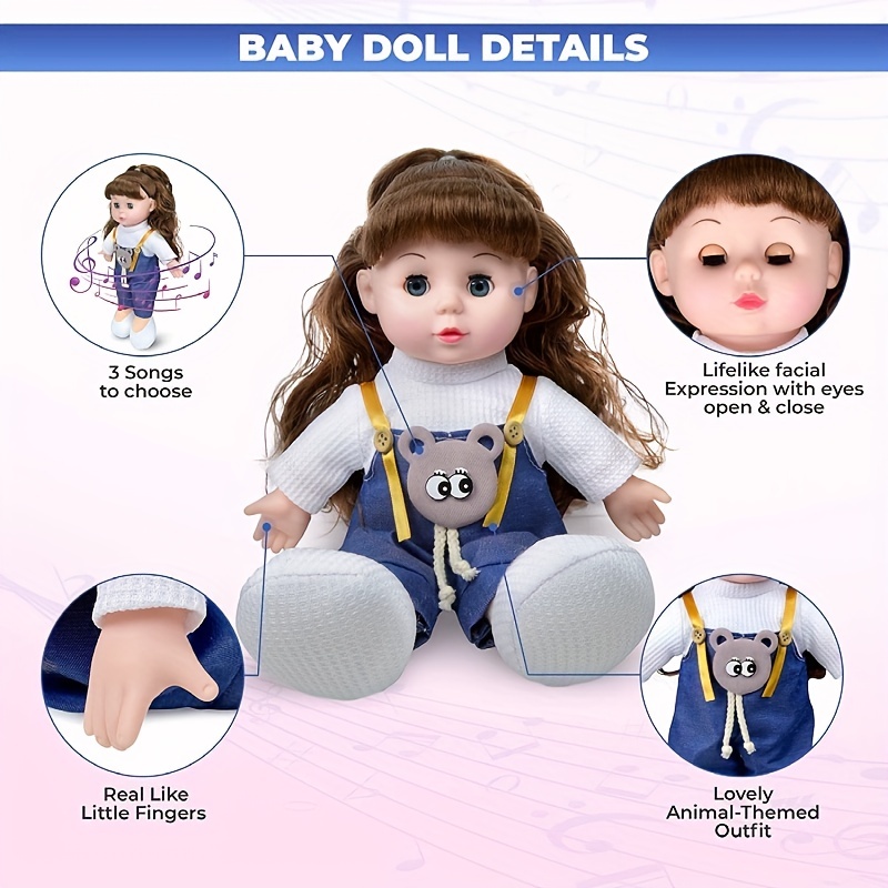 Fashion Dressing And Makeup Doll, Girl's Play House Toy Set Gift