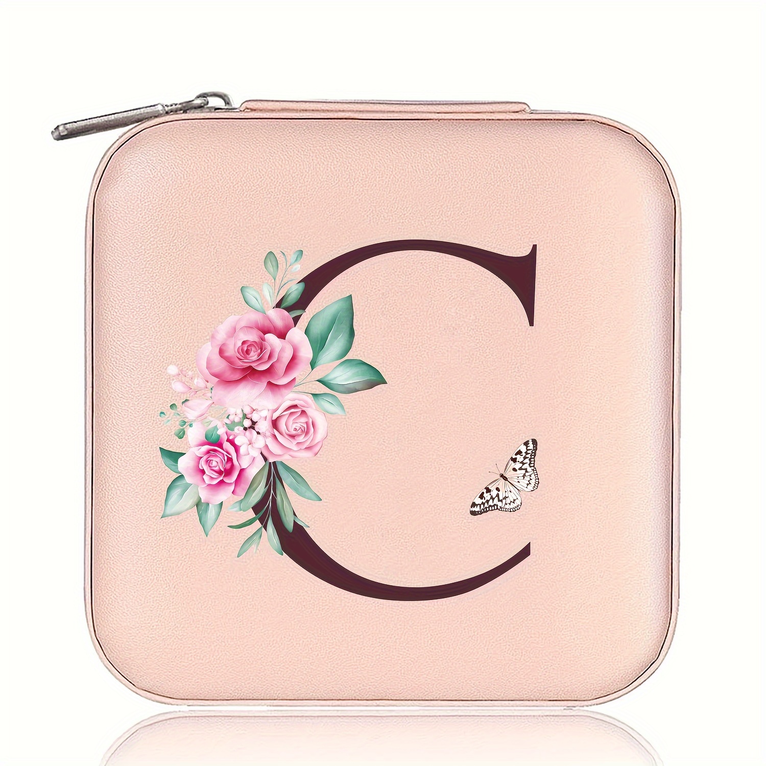 Pink Travel Jewellery Box