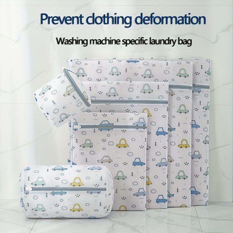 6 Pcs Mesh Laundry Bags For Delicates Travel Storage Organizer