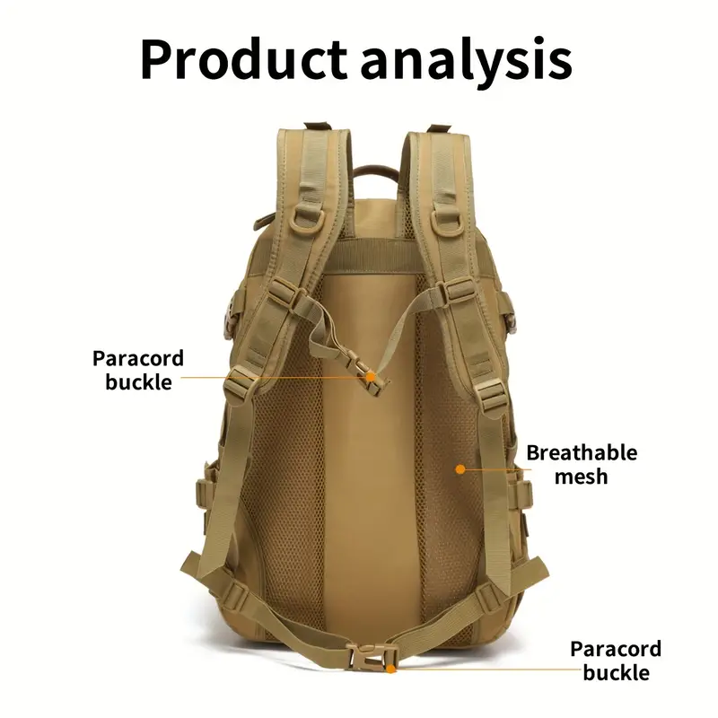 Multipurpose Backpack Outdoor Sports Bag Camping Adventuring - Temu