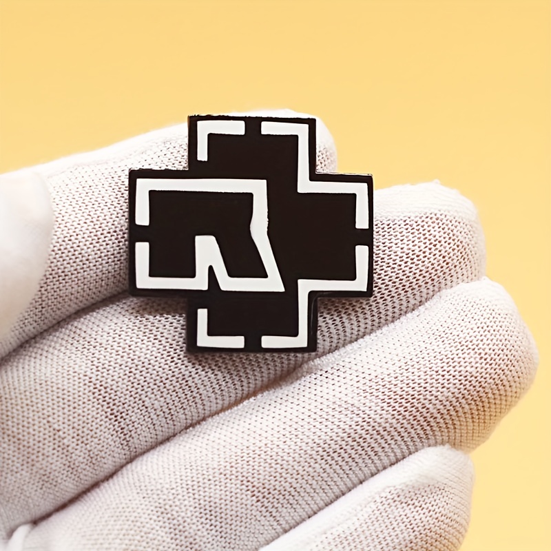 Rammstein Window Sticker - Logo Black (4”x 4”) 