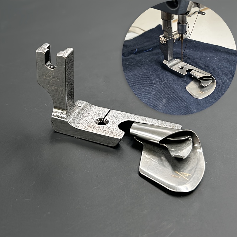 Sewing Rolled Hemmer Foot, Universal Sewing Rolled Hemmer Presser Foot Set  (3-10mm), Sewing Machine Presser Foot Hemmer Foot, Home Industrial Curved